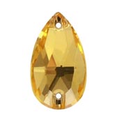 Varrható csepp alakú kő méret: 18x11mm - TOPAZ F (203)